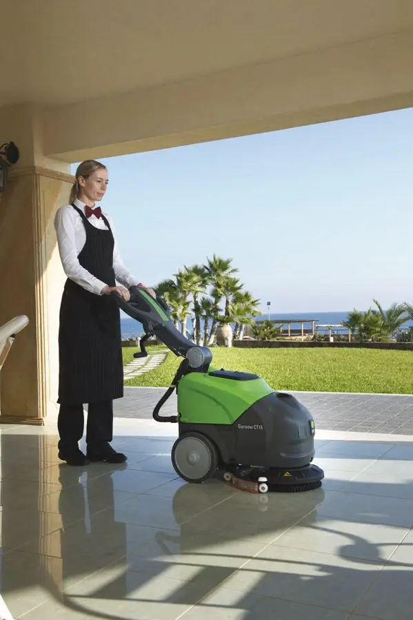 Lavadora de piso com secador