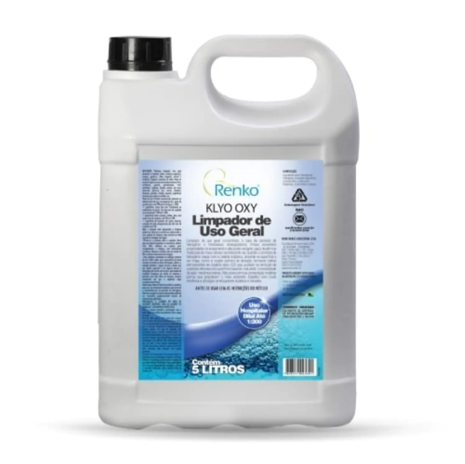 Limpador a base de peroxido de hidrogenio