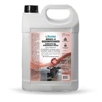 Produto de limpeza para açougue