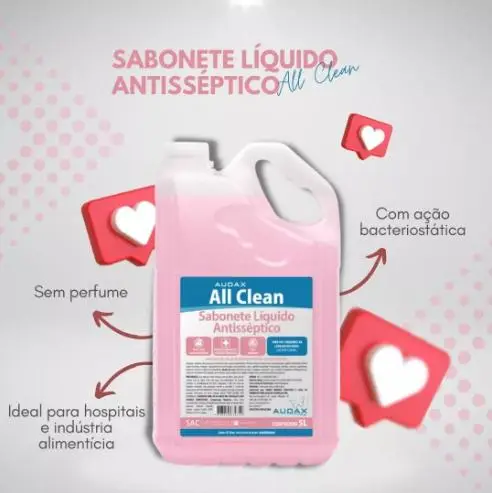 Sabonete líquido antibacteriano em Cuiabá
